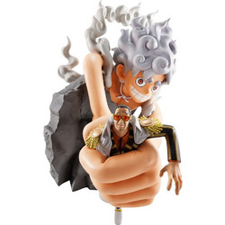Banpresto One Piece Ichibansho Burst of Energy Monkey D. Luffy Gear 5 Vs Borsalino 22cm