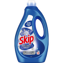 Skip Ultimate Extra Stain Removal Υγρό Απορρυπαντικό Πλυντηρίου 32 Μεζούρες 1.44lt