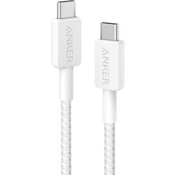Anker A81F5G21 Braided USB-C to USB-C 0.9m White