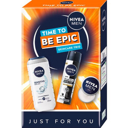 Nivea Men Time to Be Epic Set 3τμχ