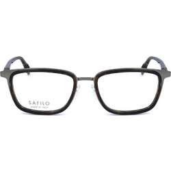 Safilo SAGOMA 04 086 Ανδρικός Σκελετός Γυαλιών Οράσεως Κοκάλινος Ασημί
