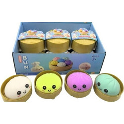 Squishy Dumpling Πολύχρωμο Διάφορα Σχέδια