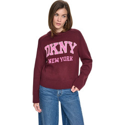 DKNY Γυναικεία Πλεκτή Μπλούζα Μπορντό DJ6R0768-J8Q