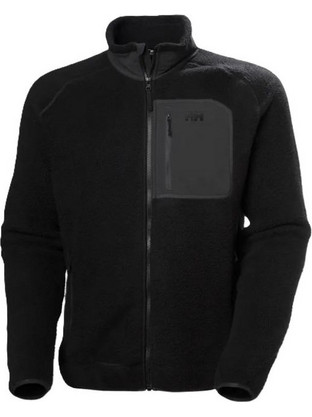 Helly Hansen Ανδρική Ζακέτα Fleece με Φερμουάρ Μαύρη 49460-991