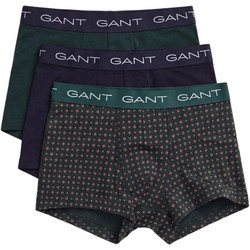 Gant Ανδρικά Μποξεράκια Σετ 3Pack Πράσινα 3GU902633053-374