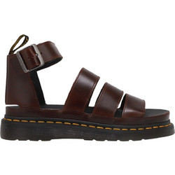 Dr. Martens Clarissa II Brando Δερμάτινα Γυναικεία Σανδάλια Σοκολατί 25512211