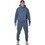 Body Action Ανδρικό Παντελόνι Φόρμας Fleece με Λάστιχο Μπλε 023635