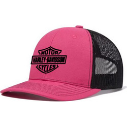 Takeposition Ανδρικό Καπέλο Jockey με Δίχτυ Snapback Υφασμάτινο Μαύρο Φούξια 911-0018-9040