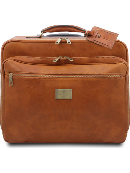 Tuscany Leather Varsavia TL141888 Βαλίτσα Καμπίνας με 2 Ρόδες Ταμπά