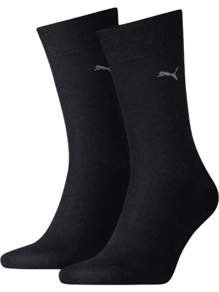Puma Ανδρικές Κάλτσες Ψηλές Μαύρες 2Pack 701225902-200