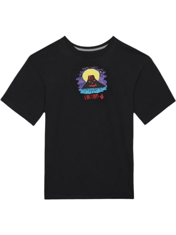 Volcom Παιδικό T-Shirt Κοντομάνικο Μαύρο C3532601-BLK
