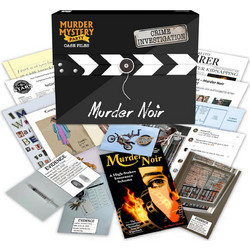 University Games Murder Mystery Party CF Murder Noir Επιτραπέζιο Παιχνίδι 14+ Ετών για 1+ Παίκτες