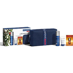 Clarins Men Anti-Aging & Firming Gel-Cream 50ml + Facial Cleanser 30ml + Double Serum 1ml