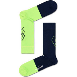Happy Socks Bestie Ανδρικές Κάλτσες Ψηλές με Σχέδια Πολύχρωμες 2Pack XBES02-6500