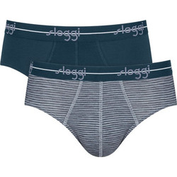 Sloggi Ανδρικά Σλιπ Βαμβακερά 2Pack 10206949-M007