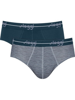 Sloggi Ανδρικά Σλιπ Βαμβακερά 2Pack 10206949-M007