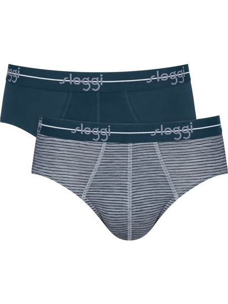 Sloggi Ανδρικά Σλιπ Βαμβακερά 2Pack 10206949-M007