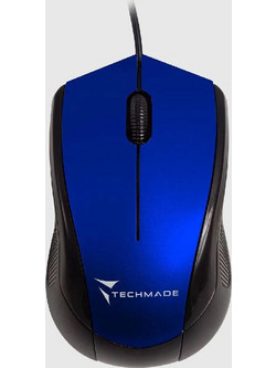 Techmade TM-XJ15 Ενσύρματο Ποντίκι Blue