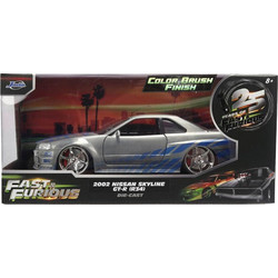 Jada Fast & Furious 2002 Nissan Skyline GT-R (R34)
