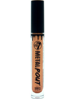 W7 Metal Pout Matte Lips Molten Lava Long Lasting Liquid Κραγιόν 3ml