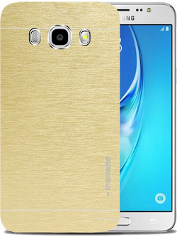 Samsung Galaxy J5 2016 θήκη Αλουμινίου Χρυσή Motomo