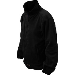 ΖΑΚΈΤΑ FLEECE IL MONDO IL170 ΜΑΥΡΟ