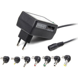 Τροφοδοτικό Energenie Universal 12V 2A 24W με σετ βυσμάτων (EG-MC-009) EG-MC-009