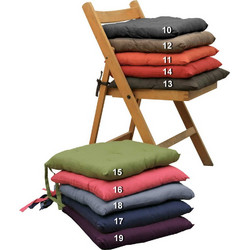 Μαξιλάρι Καρέκλας Βαμβακερό 40x40 - Viopros - 583 - 17 - Μπλε Σκούρο