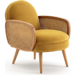 La Redoute Πολυθρόνα Κίτρινη Buisseau 3614850804229