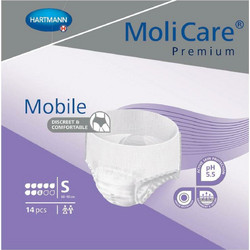 Hartmann MoliCare Premium Mobile Small Πάνες Βρακάκι Ακράτειας 8 Σταγόνες 14τμχ