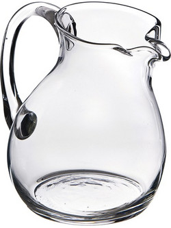 DECANTER ΚΑΡΑΦΑ ΓΥΑΛΙΝΗ Δ16xΥ23cm c60378