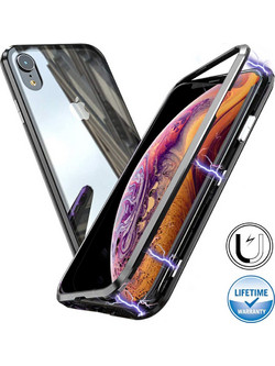 Σκληρή μαγνητική θήκη για Iphone XS Max Μαύρη (OEM)