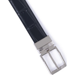 Hexagona Ανδρική Ζώνη Δερμάτινη 2.8cm Μαύρη BEO11V 25031-01