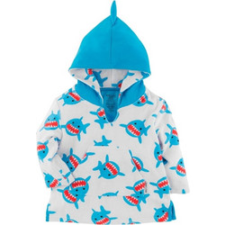 Zoocchini Shark Παιδικό Πόντσο Θαλάσσης Γαλάζιο 78x94cm ZOO12302
