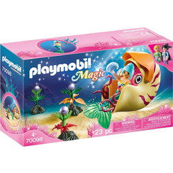Playmobil Magic Γοργόνα με Γόνδολα Σαλιγκάρι για 4+ Ετών 70098