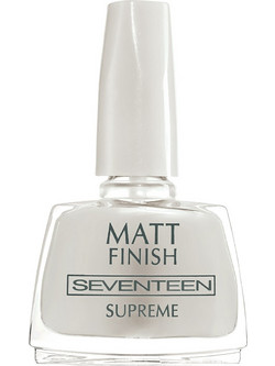 Seventeen Supreme Finish Top Coat Matte Βερνίκι Νυχιών Μακράς Διαρκείας 12ml