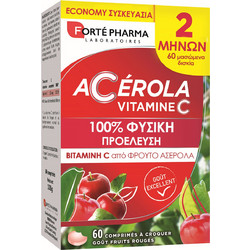 Forte Pharma Energy Acerola 60 Μασώμενα Δισκία