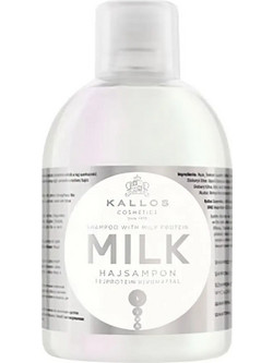 Kallos KJMN Milk Σαμπουάν για Ξηρά & Ταλαιπωρημένα Μαλλιά 1lt