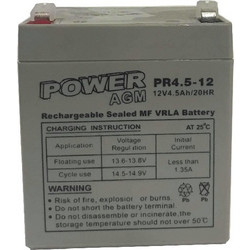 Μπαταρία VRLA Power PR4.5-12 12V 4.5Ah