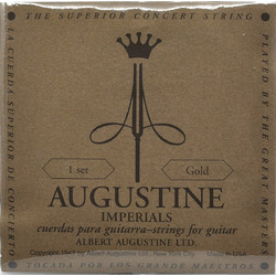 Augustine Imperials Gold Set Σετ 6 Χορδές Κλασικής Κιθάρας Nylon