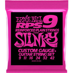 Ernie Ball 2239 Σετ 6 Χορδές Ηλεκτρικής Κιθάρας Nickel Plated Steel 9-42"