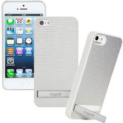 BUGATTI ΘΗΚΗ IPHONE SE/5S FACEPLATE CLIP ON COVER PREMIUM WHITE