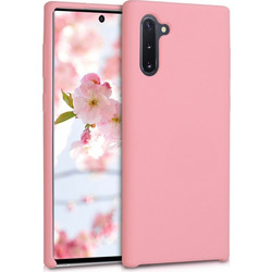 KW Soft Flexible Back Cover Σιλικόνης Light Pink Matte (Galaxy Note 10)