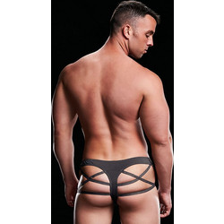 LOW-RISE THONG-GREY