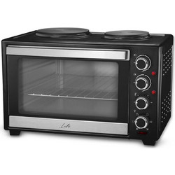 Life Kouzinaki 382 Ηλεκτρικό Φουρνάκι 38lt με 2 Εστίες και Αέρα