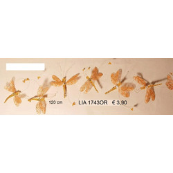 Γιρλάντα Λιβελούλας Πορτοκαλί 1743OR LIA1743OR