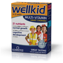 Vitabiotics Wellkid 30 Μασώμενες Ταμπλέτες