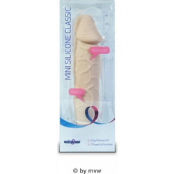 Seven Creations Mini Silicone Classic Veined Ρεαλιστικός Δονητής 15cm Flesh
