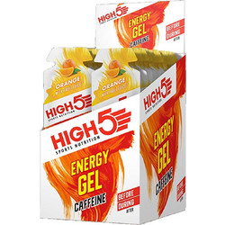 High 5 Energy Gel Caffeine Orange 20x40gr