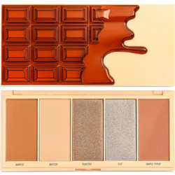 Makeup Revolution I Heart Revolution Waffle Chocolate Παλέτα Σκιών